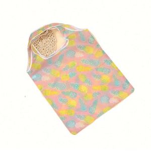 Sac de courses pliable en polyester RPET 190T avec logo personnalisé, sac d'épicerie réutilisable écologique pour supermarché - Product Image 6