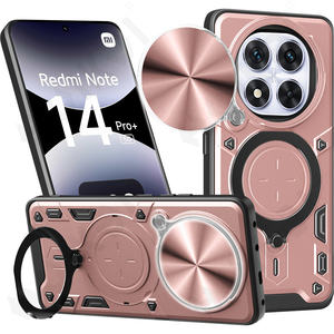 Étui pour Xiaomi <span class=keywords><strong>Redmi</strong></span> A7 <span class=keywords><strong>Pro</strong></span> avec protection magnétique coulissante pour l'appareil photo, anneau de protection, support 360°, <span class=keywords><strong>coque</strong></span> pour Poco X8 <span class=keywords><strong>Pro</strong></span> Max <span class=keywords><strong>5G</strong></span>, Funda RM Turbo 5 MAX <span class=keywords><strong>5G</strong></span> - Product Image 1