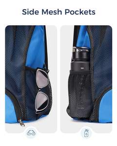 Mochila de equipo de béisbol para hombre de gran capacidad, muestra gratis, bolsa deportiva impermeable, malla para Fitness al aire libre, forro de natación, poliéster - Product Image 5