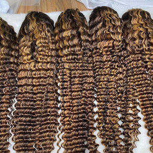 Nuova Parrucca Frontale in Pizzo P427 alla Moda con Capelli Umani per Donne Belle, Parrucca Senza Colla Personalizzata con Densità 200% - Product Image 4