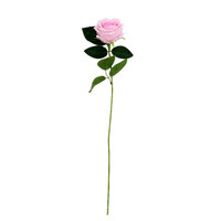 Großhandel Künstliche Rosen Samt-Rosen Blumen in Gelb Rot Blau 51cm Kunstblumen für Hochzeit Party Dekoration
