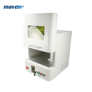 Pas cher <span class=keywords><strong>Prix</strong></span> Motorisé Mini Métal Gravure 30W Laser Machine De Marquage Portative Fiber avec Enceinte - Product Image 4