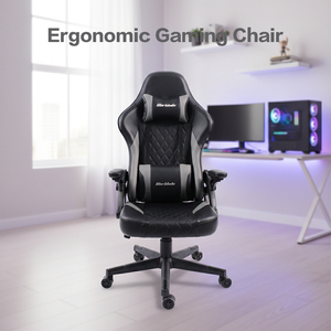 Chaises de jeu ergonomiques de haute qualité personnalisées Silla Gamer Racing 5984, design ergonomique favorisant une posture correcte pour les longues sessions de jeu. - Product Image 4