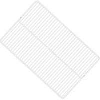 Étagère de réfrigérateur en grille métallique commerciale, organisateur de rangement en métal pour boissons et vins, étagères de réfrigérateur