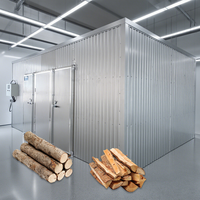 Équipement de séchage du bois à chauffage électrique/à vapeur de marque Fushun, écoénergétique, 380V, en SUS304, pour le séchage des parquettes en bois massif, machine à sécher le bois, four de séchage