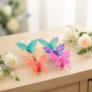Fermagli per capelli a forma di farfalla, 6 colori, 2 per colore, per donne e ragazze - Product Image 2