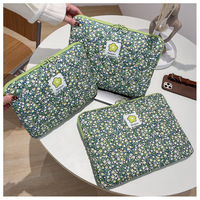 Sac d'ordinateur en nylon imperméable avec courbe physiologique au dos, motif floral, pour ordinateur portable personnalisé 11''/13''/14''