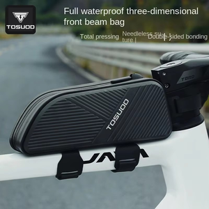 TOSUOD-Sac de rangement étanche pour vélo, faisceau <span class=keywords><strong>avant</strong></span> et tube supérieur, accessoires pour vélo de route et VTT - Product Image 2