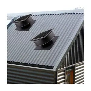 阳光空调阁楼通风工具太阳能电池板供电DC 4英寸天花板热排风扇屋顶提取器通风家用风扇