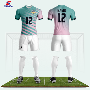 تخصيص الرجعية زي كرة القدم مجموعات الأصلي الطباعة الرقمية جيرسي مع اسم مخصص أوم العرض - Product Image 2