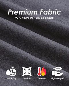 Quý Zip Golf Áo Thun Người Đàn Ông Hiệu Suất Wicking Mock Cổ Áo Mens Áo Dài Tay Áo 1/4 Zip Golf Áo Sơ Mi - Product Image 5