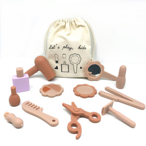 Simulación de 12 piezas de juguete de mesa, maquillaje, cosméticos, juego de vestir, juego de peluquería Natural para más de 3 niñas, regalos - Product Image 1