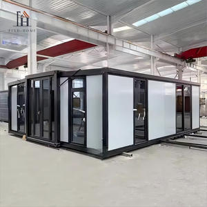 Casa Casas prefabricadas 3 Dormitorios <span class=keywords><strong>Vivienda</strong></span> portátil 2 pisos Mini 40 pies Casa contenedor expandible Casa prefabricada - Product Image 3