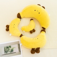 Bantal Boneka Pisang Kreatif untuk Perdagangan Luar Negeri, Simulasi Kaki, Bantal Rumah, Boneka Hias untuk Tanaman Interior