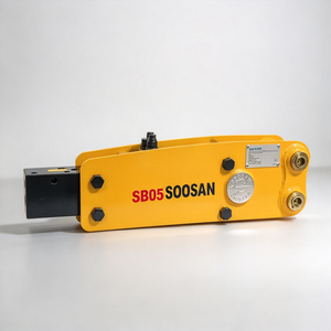 Ciseaux hydrauliques SOOSAN SB05 de type supérieur, ciseaux de 35 mm pour excavatrice de 0,8 à 2,5 tonnes, garantie 1 an - Product Image 1