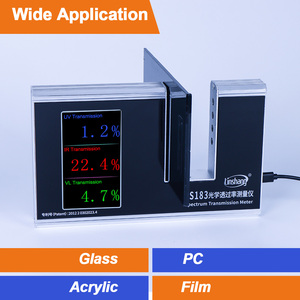 RTS LS183 Compteur de transmission lumineuse pour matériaux transparents VLT 365nm UV 940nm IR, mesureur de transmission de film de verre à fente de 47mm - Product Image 6
