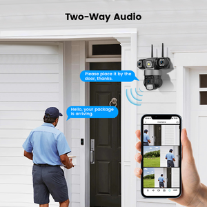 Outdoor Waterproof 6MP 3K 4G <strong>Network</strong> <strong>Camera</strong> Three Lens V380 Pro Cctv <strong>Camera</strong> Two Way Audio Auto Tracking Wifi <strong>Security</strong> <strong>Camera</strong> - Product Image 6
