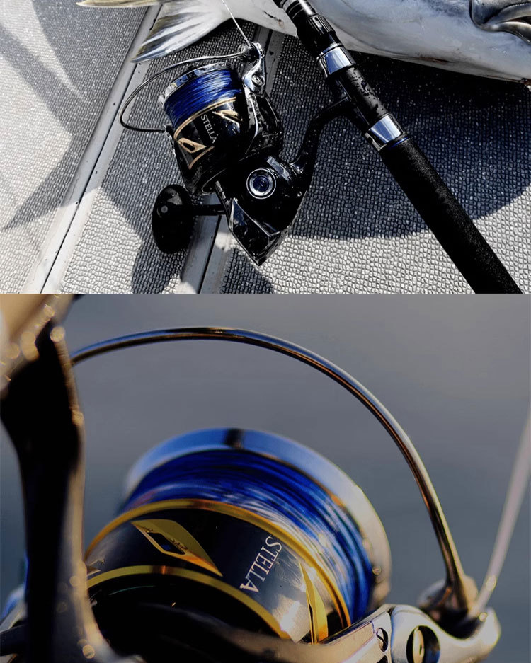 Moulinet Toupie Gaucher Shimano Stella SW 4000PG - Fabriqué Au Japon - Occasion