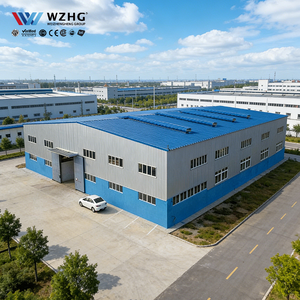 อาคารโครงสร้างเหล็กสำเร็จรูปขนาดใหญ่สำหรับใช้ในห้างสรรพสินค้า โรงแรม อพาร์ตเมนต์กลางแจ้ง บ้านพักตากอากาศ ดีไซน์อุตสาหกรรม อายุการใช้งาน 50 ปี - Product Image 1