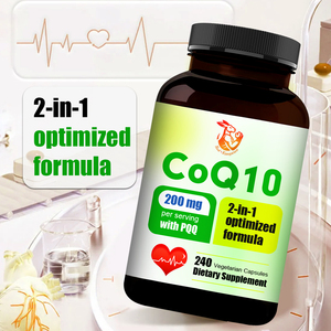 Healthcare Supplement CoQ 10 Capsules with Coenzyme Q10 Dietary Supplement Support Heart Vascular Health Energy Support Capsules - Product Image 5