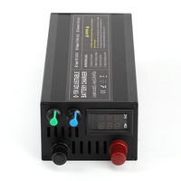 Chargeur de batterie Li-ion Lifepo4 réglable en courant 50A avec affichage, DDP DPD 11.1V 12.6V 3S 12.8V 14.6V 4S