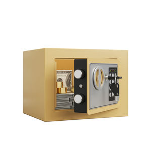 Mini-coffre-fort électronique numérique intégré pour dépôt de clés, monnaies et objets de valeur, avec verrouillage temporisé, pour bureau et domicile - Product Image 5