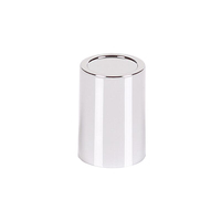 Tube de brillant à lèvres vide en plastique doré de luxe, surface brillante, couleur personnalisée, pour masque facial et rouge à lèvres, vente en gros