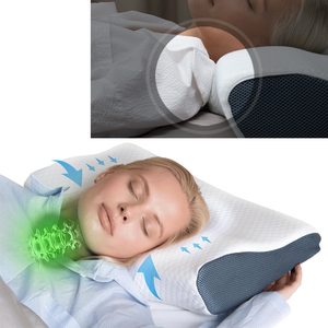 Oreiller de sommeil en mousse à mémoire de forme profilé SUREWALHOME pour soulager les douleurs cervicales, oreiller de soutien du cou pour dormeurs sur le côté, le dos et le ventre - Product Image 5