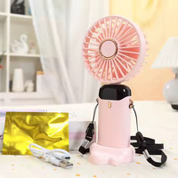 Ventilateur portable rechargeable AntarcChill, ventilateur de table, ventilateur de plafond, mini ventilateur à piles, mini ventilateur de refroidissement à air