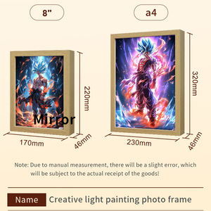 Cadre photo Anime Dragon Ball <span class=keywords><strong>Manga</strong></span> Design avec lumière - Product Image 2