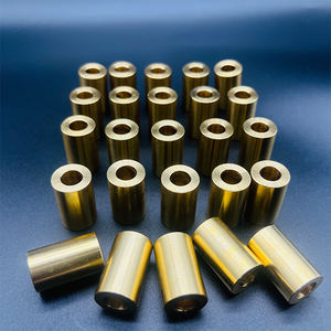 Layanan pembalik CNC kustom pabrik bantalan kuningan Bushing suku cadang mesin Bushing lengan perunggu - Product Image 5