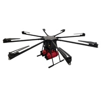 Drone de lutte contre les incendies forestiers de classe A, drone de sauvetage à charge lourde avec poudre sèche, véhicule aérien sans pilote pour bâtiments de grande hauteur