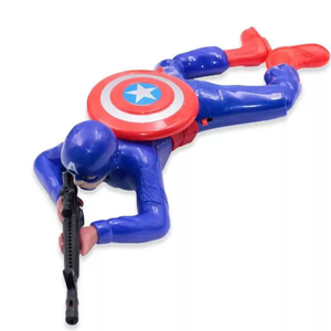 Juguete de PVC de Soldado Araña Eléctrico Americano, Juguete de Superhéroe con Sonido y Luces para Niños, Juguete de Broma - Product Image 3