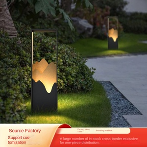 ไฟ LED ติดผนังด้านนอกประตูทางเดินสำหรับตกแต่งสวน IP65ไฟติดผนังกลางแจ้ง - Product Image 4