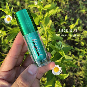 Aceite de labios que cambia de Color de alta calidad, brillo de labios mágico, <span class=keywords><strong>verde</strong></span>, cambio cálido, brillo de labios de vidrio brillante húmedo, Etiqueta Privada, logotipo personalizado - Product Image 6
