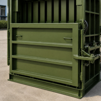 Presse à balles hydraulique verticale haute densité 80 tonnes pour déchets plastiques, cartons et boîtes en carton, pour usine de recyclage