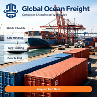 Transitaire maritime fiable Chine-USA Côte Est New York Savannah LCL FCL DDP Porte-à-Porte Service Amazon FBA