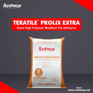 Adhésif professionnel pour carrelage en pierre TERATILE PROLIX EXTRA C2TES2, mortier flexible à haute teneur en polymères pour usage intensif résidentiel - Product Image 2