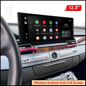 Radio de coche de 12,3 pulgadas para Audi A8 S8 2010-2017 última pantalla táctil Android GPS reproductor de vídeo Multimedia inalámbrico Carplay Qualcomm - Product Image 6