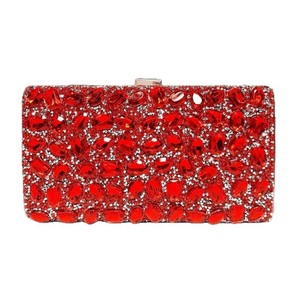 Fashion Women Luxury Square <strong>Clutch</strong> <strong>Bag</strong> Ladies Tassel Evening Rhinestones Handbag Chain Shoulder Lady <strong>Wedding</strong> Party Purse <strong>Bag</strong> - Product Image 6