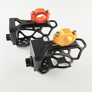 Support de tasse universel pour moto Qiangye, réglable, sans perçage, en plastique CNC, pour bouteille d'eau, noir, or, rouge, argent - Product Image 3