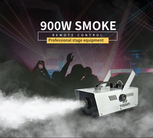 Compact Electric Smoke Emitter White Aluminum Alloy Outer Shell Wireless <b>Remote</b> <b>Control</b> Wide Voltage European <b>Plug</b> Battery Free - Product Image 3