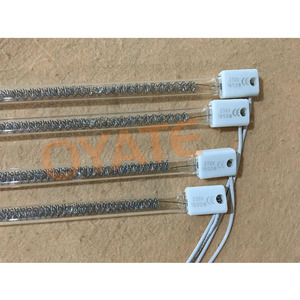 <span class=keywords><strong>Lámparas</strong></span> Infrarrojas de Onda Media Rápidas de 1500w, Lámpara de Curado Infrarroja de Cuarzo, Lámpara de Calor Halógena para Uso en Fábrica - Product Image 2