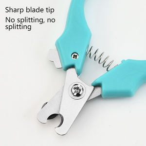 Stainless Steel Toenail Scissor <b>Tool</b> Long Handle Pet Grooming Products Puppy Nail Clippers for Dogs Kitties Plastic Cat Supply - Product Image 4
