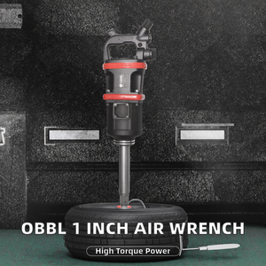 OBBL 7885-2 Outil <span class=keywords><strong>pneumatique</strong></span> professionnel pour démontage de pneus de voiture, clé <span class=keywords><strong>pneumatique</strong></span> 1 pouce à couple élevé, pistolet à air comprimé puissant - Product Image 2