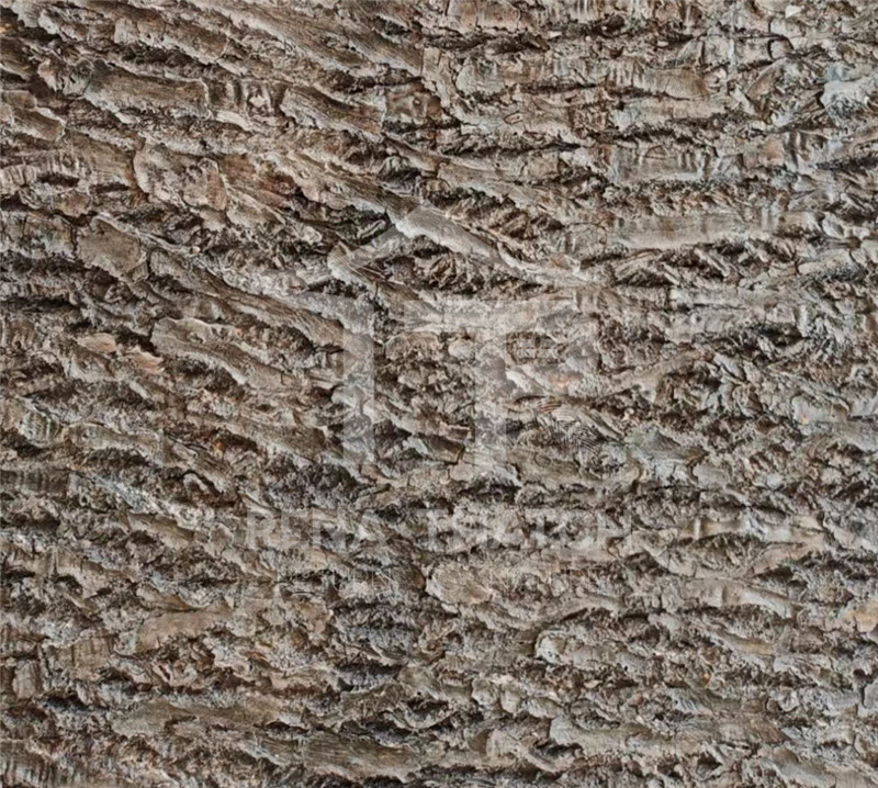Pannello Di Corteccia Artificiale 2x0,5 M, Finta Corteccia Per Tubi E Colonne, Effetto Legno Naturale Per Interni Ed Esterni, Marrone