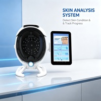 Analyseur de peau 3D multispectrale professionnel avec intelligence artificielle, détecteur de diagnostic cutané multicouche pour centre esthétique