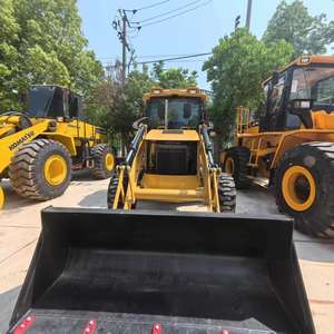 Экскаватор-погрузчик CAT 420F Подержанный CAT 420F 420F2 высокого качества экскаваторы-погрузчики для продажи в Шанхае - Product Image 1