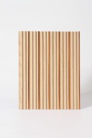 Panneaux de revêtement mural de villa moderne en marbre à lignes dorées, grain de bois, haute qualité, PS imperméable, installation facile, moulures intérieures