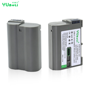 <span class=keywords><strong>Batterie</strong></span> d'appareil photo à charge directe USB-C EN-EL15H 7.4V 2600mAh pour <span class=keywords><strong>Nikon</strong></span> Z6 Z7 Z8 Z9 D850 <span class=keywords><strong>D7500</strong></span> EN-EL15C/EL15D - Product Image 2